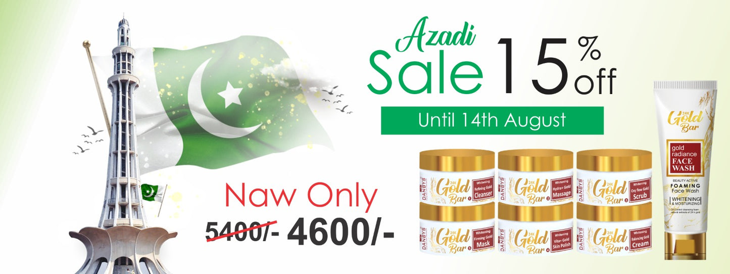 Azadi Sale 15% Off