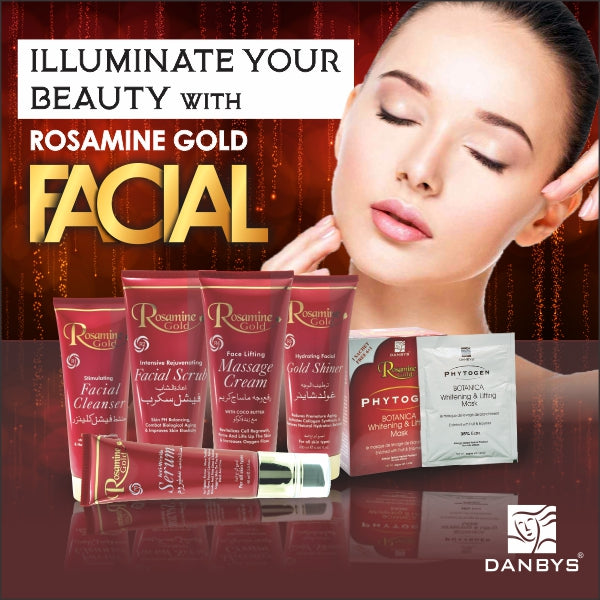 Rosamine Gold Anti Aging Facial kit