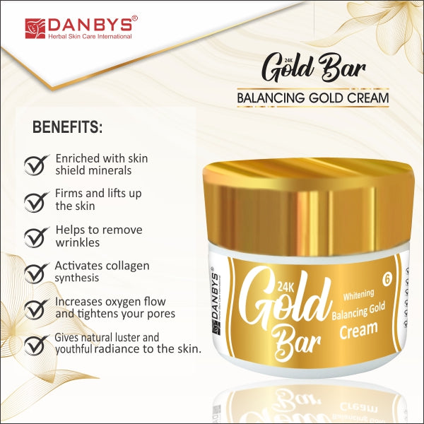 24K Gold Balancing Cream